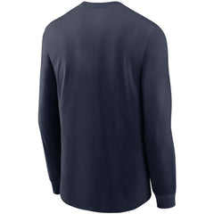 Seattle Seahawks Primary Logo Long Sleeve T-Shirt - College Navy | Nike cheap