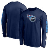 Tennessee Titans Front Runner Long Sleeve T-Shirt - Navy online
