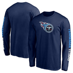 Tennessee Titans Front Runner Long Sleeve T-Shirt - Navy online
