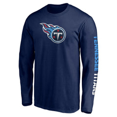 Tennessee Titans Front Runner Long Sleeve T-Shirt - Navy online