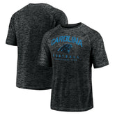 Carolina Panthers Shade Battle Ready Raglan Space-Dye T-Shirt - Black sale