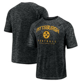 Pittsburgh Steelers Shade Battle Ready Raglan Space-Dye T-Shirt - Black on sale