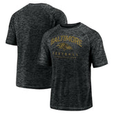 Baltimore Ravens Shade Battle Ready Raglan Space-Dye T-Shirt - Black discount