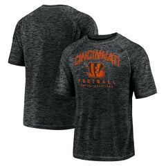 Cincinnati Bengals Shade Battle Ready Raglan Space-Dye T-Shirt - Black on sale