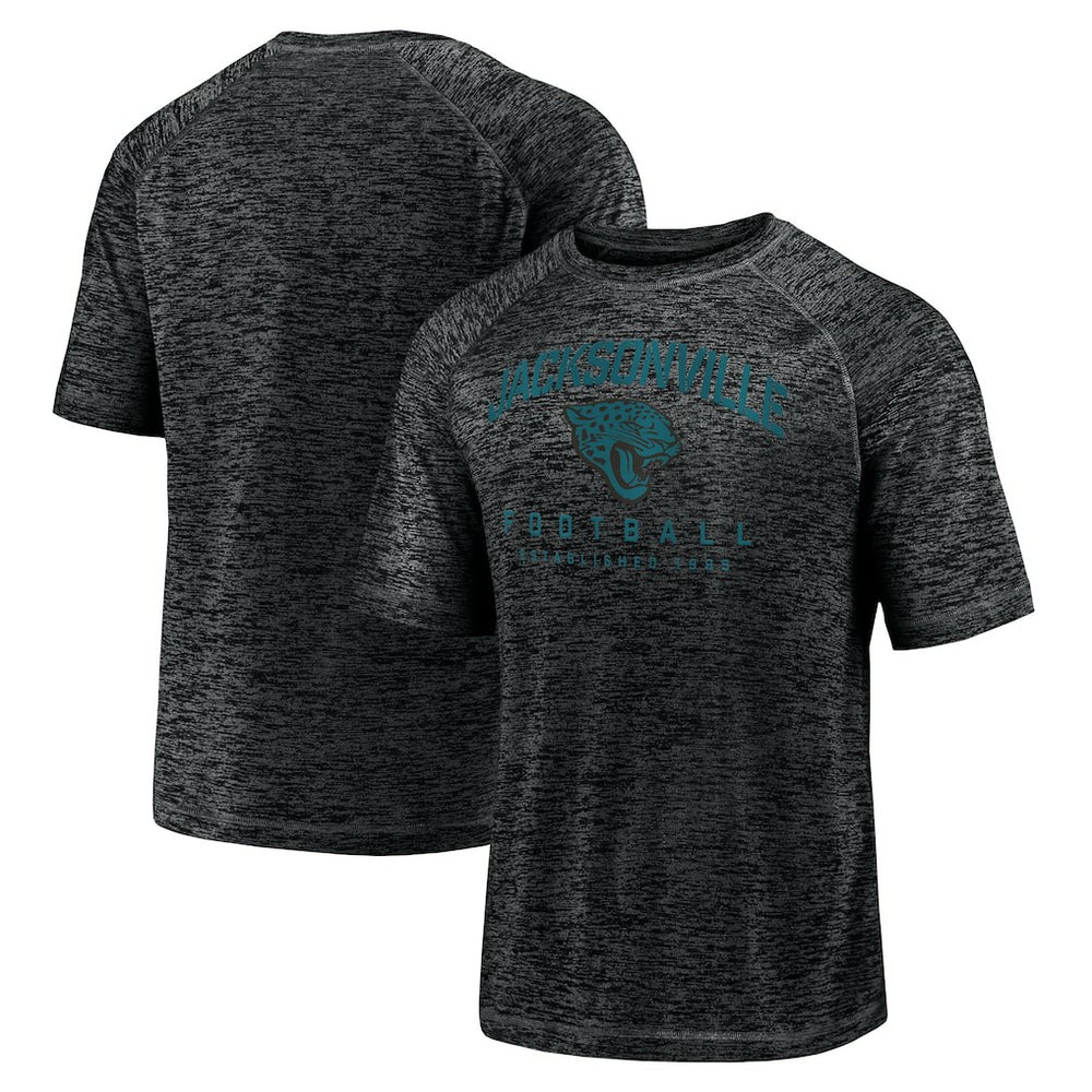 Jacksonville Jaguars Shade Battle Ready Raglan Space-Dye T-Shirt - Black sale