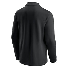 Las Vegas Raiders Block Party Quarter-Zip Jacket - Black/Silver outlet