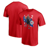 Kawhi Leonard LA Clippers Pick & Roll T-Shirt - Red | Fanatics on sale