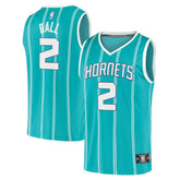 LaMelo Ball Charlotte Hornets Fast Break Replica Jersey Teal - Icon Edition | Fanatics outlet
