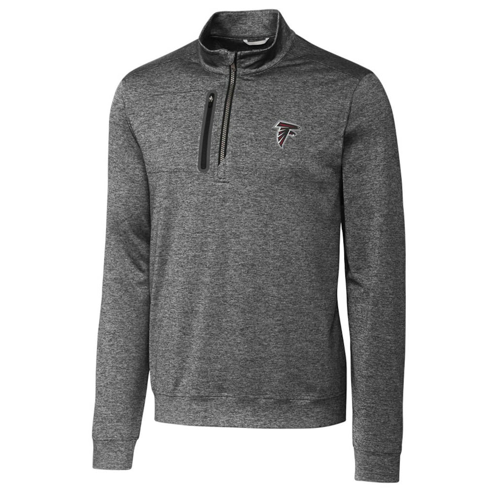 Atlanta Falcons Cutter & Buck Stealth Quarter-Zip Jacket - Gray outlet