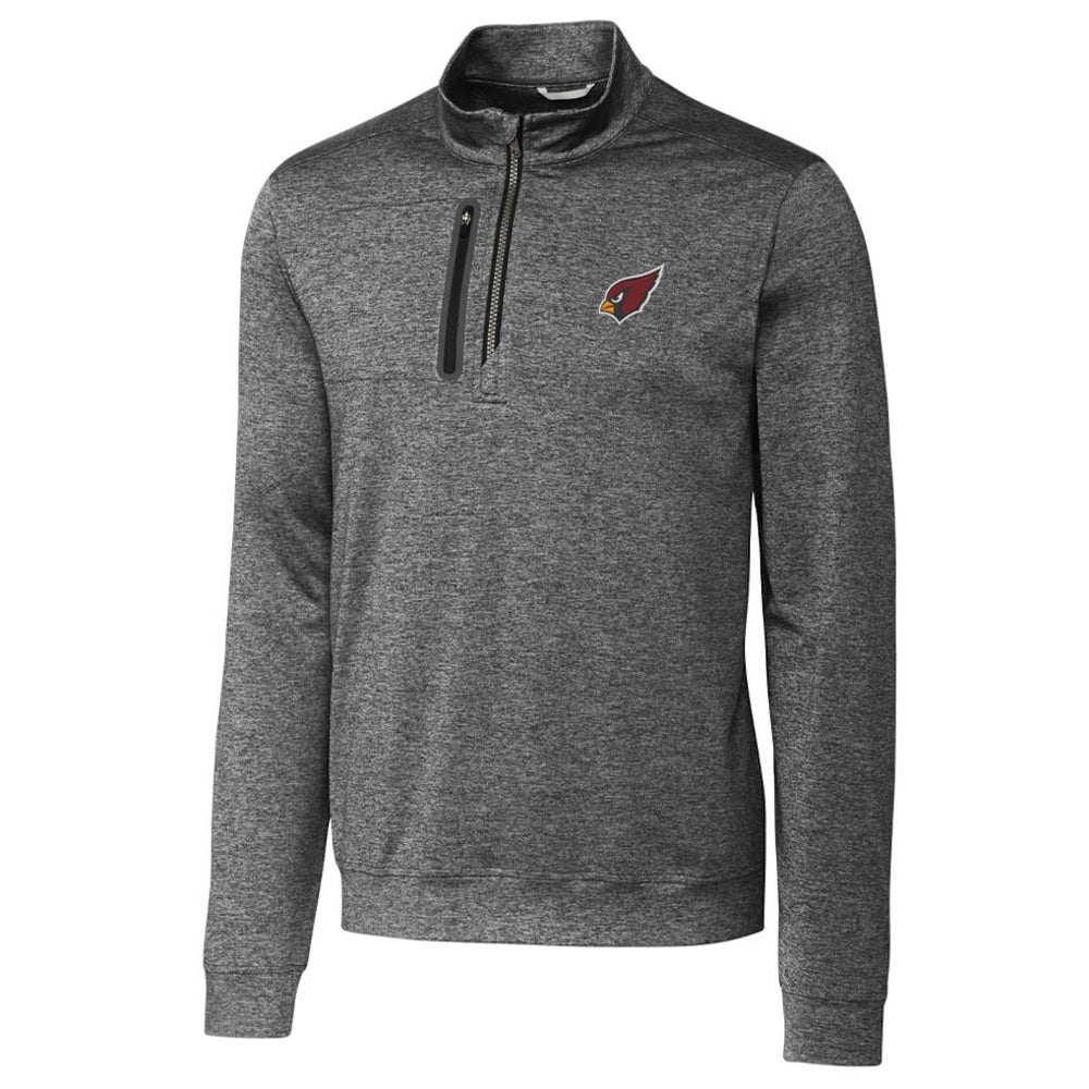 Arizona Cardinals Cutter & Buck Stealth Quarter-Zip Jacket - Gray discount
