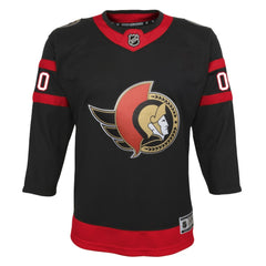 Ottawa Senators Youth Home Custom Premier Jersey Black