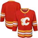 Calgary Flames Youth Home Replica Blank Jersey Red