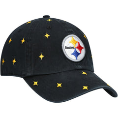 Pittsburgh Steelers '47 Women's Confetti Clean Up Adjustable Hat - Black/Gold sale