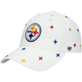 Pittsburgh Steelers '47 Women's Multi Confetti Clean Up Adjustable Hat - White outlet