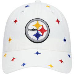 Pittsburgh Steelers '47 Women's Multi Confetti Clean Up Adjustable Hat - White outlet