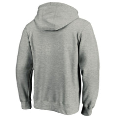 Athletics Cooperstown Collection Huntington Logo Fitted Pullover Hoodie - Heather Gray