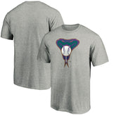 Arizona Diamondbacks Cooperstown Collection Huntington Logo T-Shirt - Heathered Gray