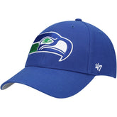 Seattle Seahawks '47 Throwback MVP Adjustable Hat - Royal sale