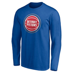 Detroit Pistons Playmaker Personalized Name & Number Long Sleeve T-Shirt sale - Blue outlet