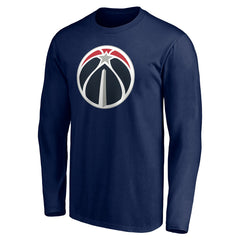 Washington Wizards Playmaker Personalized Name & Number Long Sleeve T-Shirt - Navy on sale