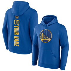 Golden State Warriors Playmaker Personalized Name & Number Pullover Hoodie sale - Royal sale