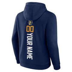 Utah Jazz Playmaker Personalized Name & Number Pullover Hoodie - Navy on sale