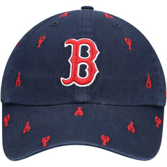 Boston Red Sox Women's Confetti Clean Up Adjustable Hat - Navy | 47 brand