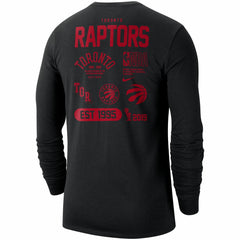 Toronto Raptors 75th Anniversary Courtside Element Long Sleeve T-Shirt - Black | Nike cheap