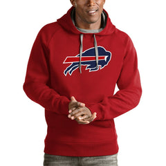 Buffalo Bills Antigua Victory Pullover Hoodie - Red discount