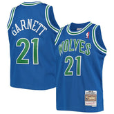 Kevin Garnett Minnesota Timberwolves Youth 1995-96 Hardwood Classics Swingman Jersey - Blue | Mitchell & Ness sale