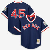 Pedro Martinez Boston Red Sox Authentic Batting Practice Jersey - Navy | Mitchell & Ness