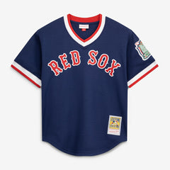Pedro Martinez Boston Red Sox Authentic Batting Practice Jersey - Navy | Mitchell & Ness