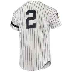 New York Yankees Cooperstown Collection 1996 Authentic Home Jersey - White | Mitchell & Ness