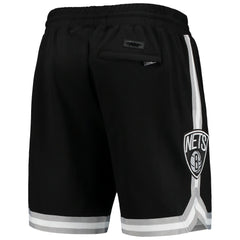 Brooklyn Nets Pro Standard Chenille Shorts - Black for sale
