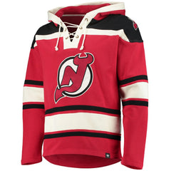 New Jersey Devils '47 Superior Lacer Hoodie Red