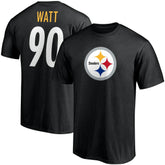 T.J. Watt Pittsburgh Steelers Player Icon Name & Number T-Shirt - Black on sale