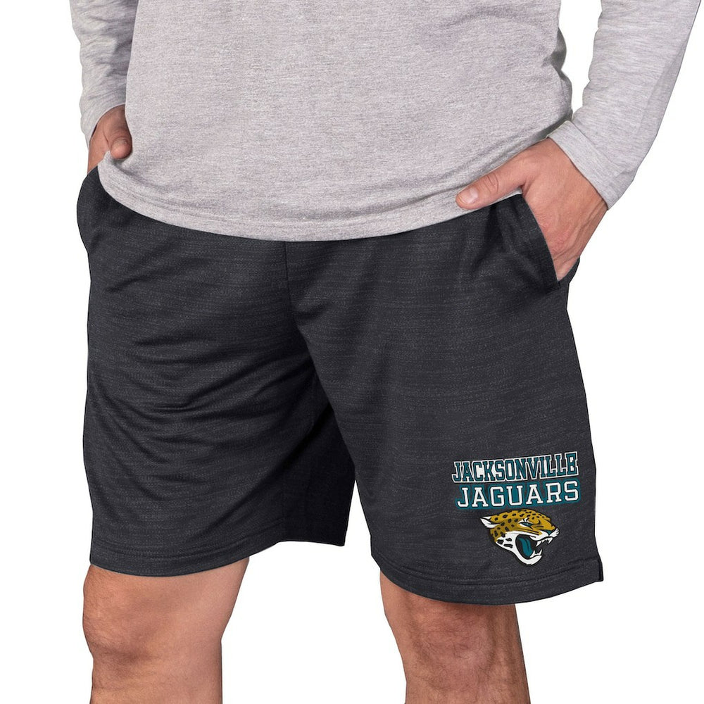 Jacksonville Jaguars Concepts Sport Bullseye Knit Jam Shorts - Charcoal on sale