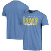 Los Angeles Rams '47 Stripe Thru Franklin T-Shirt - Heathered Royal discount