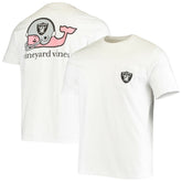 Las Vegas Raiders Vineyard Vines Big & Tall Helmet T-Shirt - White outlet