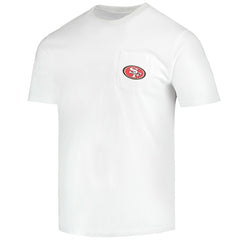 San Francisco 49ers Vineyard Vines Big & Tall Helmet T-Shirt - White cheap