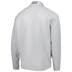 Arizona Cardinals Vineyard Vines Shep Shirt Quarter-Zip Sweatshirt - Heather Gray on sale