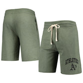 Athletics Concepts Sport Mainstream Tri-Blend Shorts - Heathered Olive