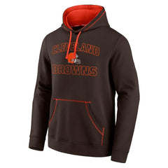 Cleveland Browns Tiebreaker Pullover Hoodie - Brown online