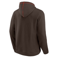 Cleveland Browns Tiebreaker Pullover Hoodie - Brown online