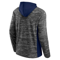 Houston Astros Instant Replay Color Block Pullover Hoodie - Gray/Navy