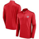 Washington Nationals Underdog Mindset Quarter-Zip Top - Red