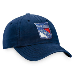 New York Rangers Fanatics Core Primary Logo Adjustable Hat Navy