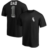 Chicago White Sox Number One Dad Team T-Shirt - Black