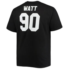 T.J. Watt Pittsburgh Steelers Big & Tall Player Name & Number T-Shirt - Black on sale