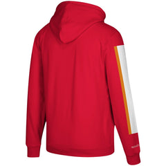 Tampa Bay Buccaneers Three Stripe Pullover Hoodie - Red cheap